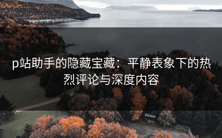 p站助手的隐藏宝藏：平静表象下的热烈评论与深度内容